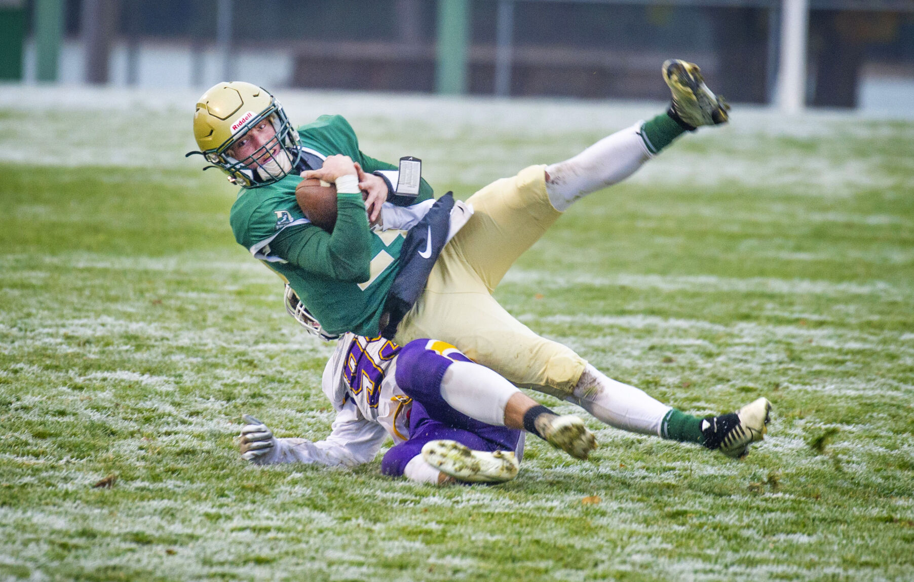 DeSales vs Quilcene Football Playoff, Nov. 11, 2022